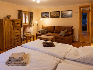 Schlafzimmer Sandsteinboofe (1 Aufbettung möglich)