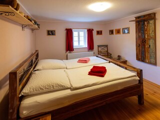 Schlafzimmer Bärenhöhle  mit Doppelbett