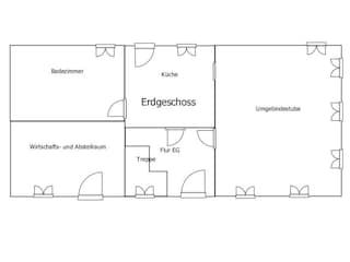 Plan Erdgeschoss