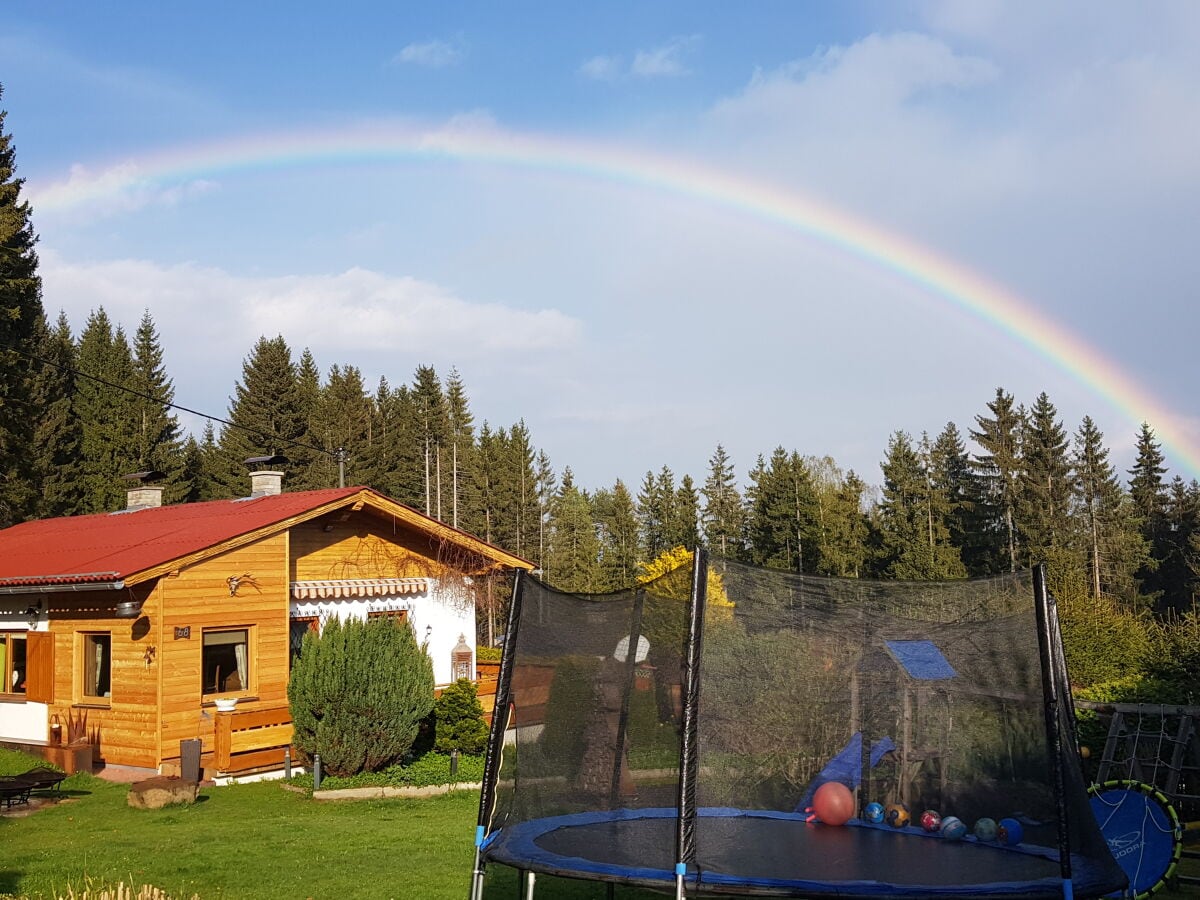 Ferienhaus Garten Spielturm