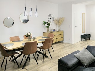 Essecke im Wohnbereich