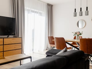 TV-Ecke im Wohnbereich