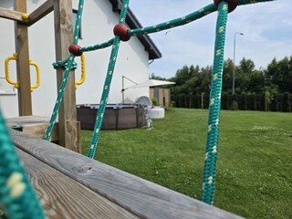 Garten mit Pool und Whirlpool