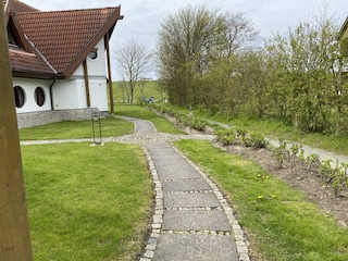 Kurze Wege zu Deich und Strand