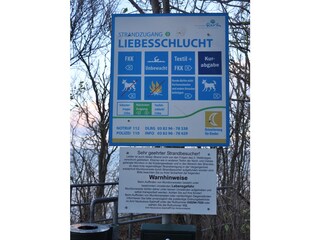 Srandzugang - Liebesschlucht
