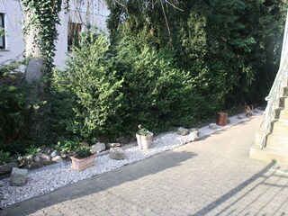 Eingangsbereich des Grundstücks