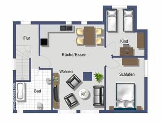 Holiday apartment Schalkau Floor Plan 40