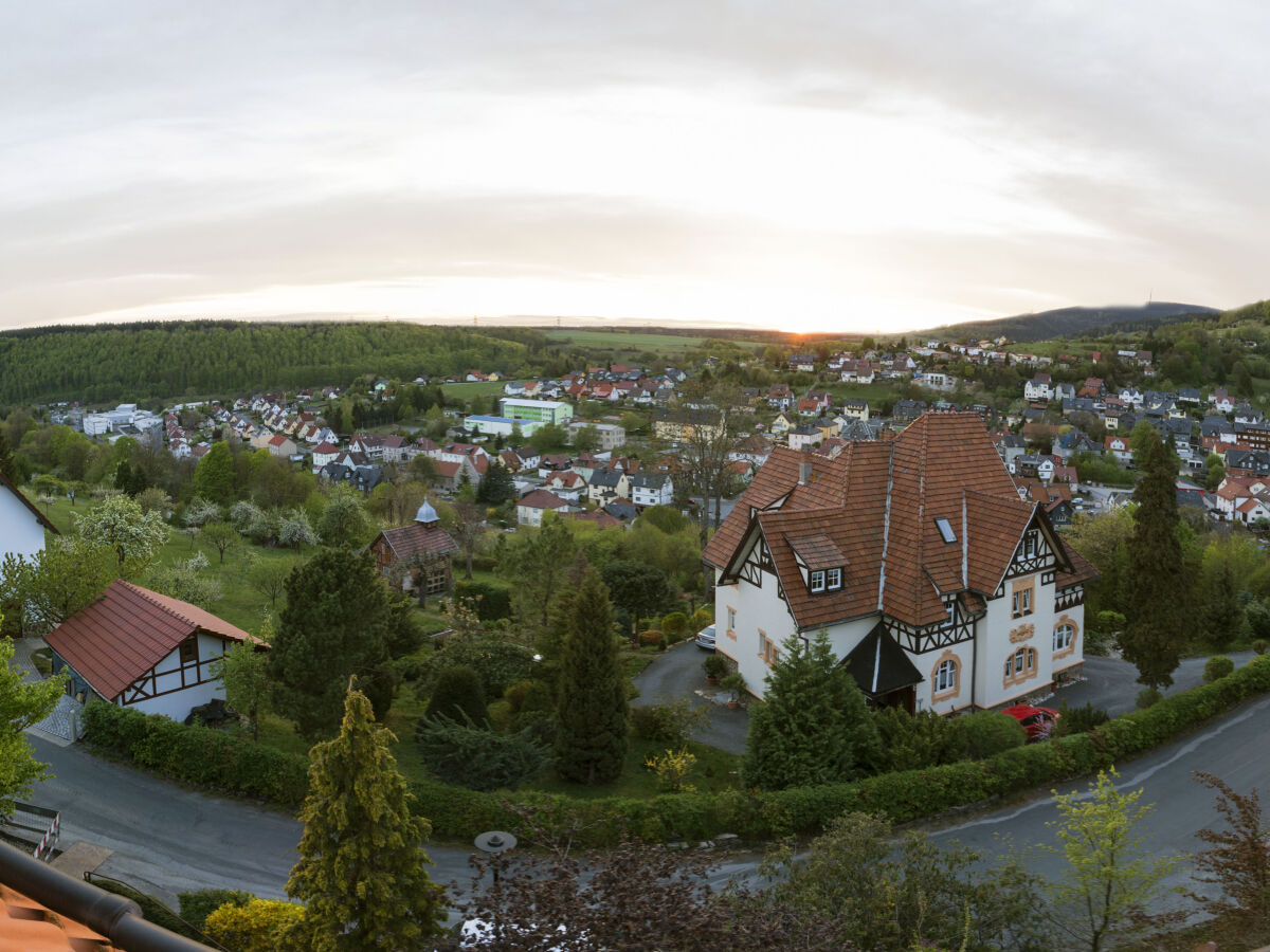 Panoramablick aus dem Fenster