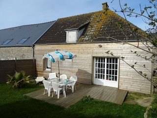 Cottage Le Vast Außenaufnahme 5