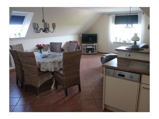 Ferienwohnung Nordstrand Wohnzimmer 11