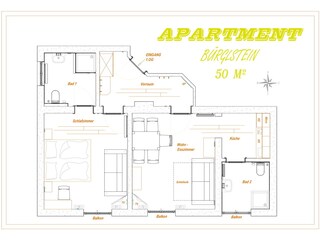 Appartamento per vacanze St. Wolfgang Pianta del piano 16