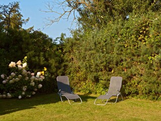 Sitzecke im Garten