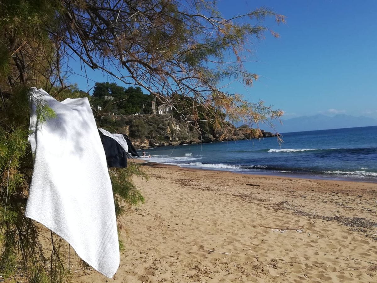 Zaga-Beach bei Koroni