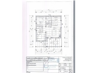 Villa Sukošan Grondplan 21