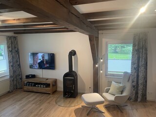 Ferienhaus Dreschvitz Wohnzimmer 9