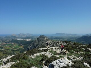 walking in the Tramuntana
