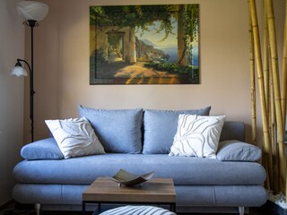 Gemütliche Schlafcouch