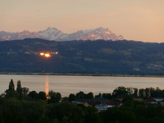 View to Suisse / Säntis in the evening