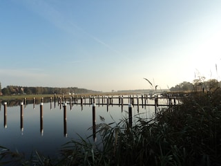 Morgenstimmung am Hafen Prerow