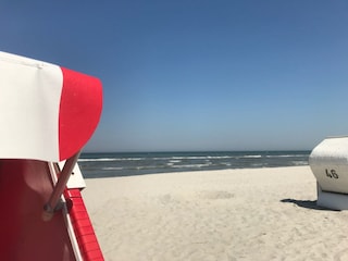 entspannen im Strandkorb