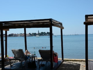 Chilling on the beach