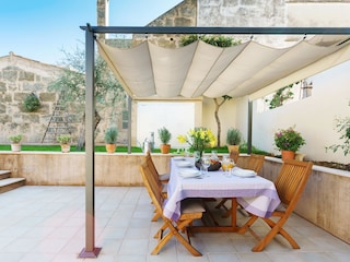 terrace with BBQ