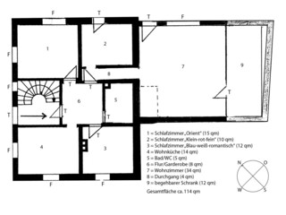 Appartamento per vacanze Schönau am Königssee Pianta del piano 41