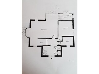 Villa Kamperland Pianta del piano 22