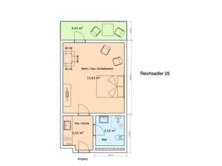 Ferienwohnung Norderney Grundriss 26