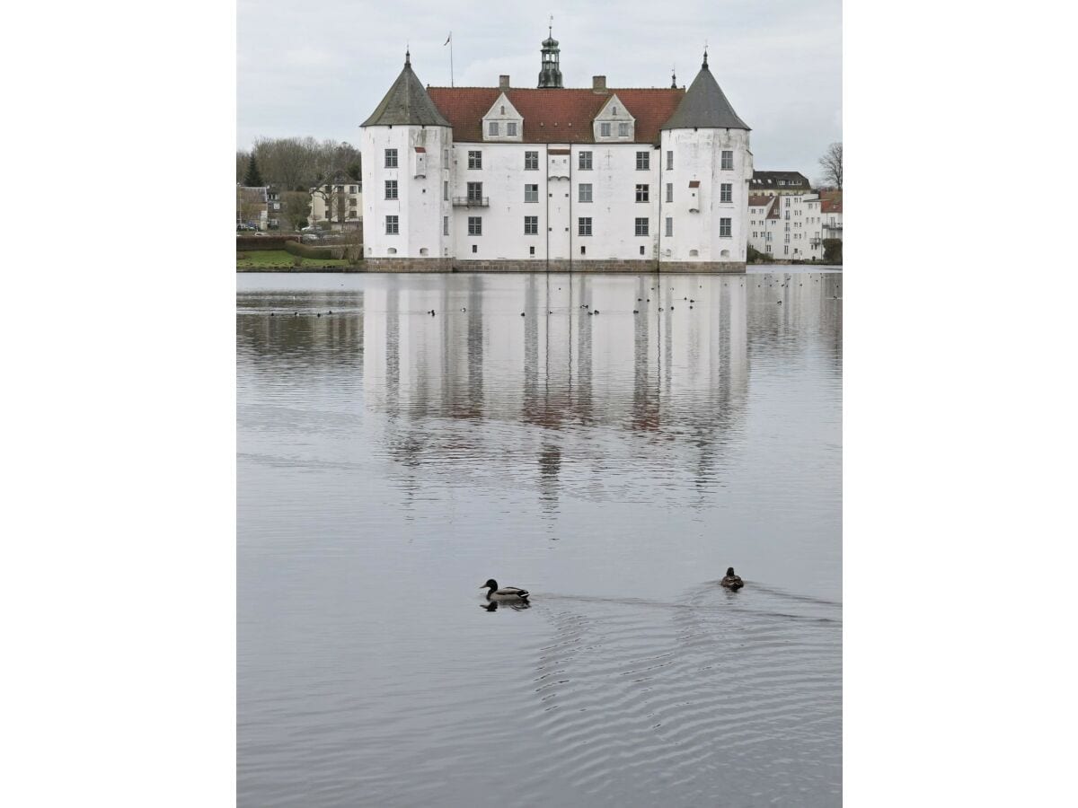 Das Schloss in Glücksburg.