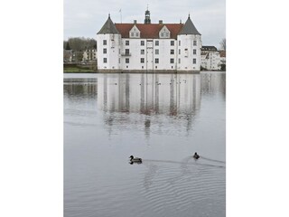 Das Schloss in Glücksburg.