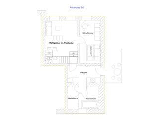 Appartamento per vacanze Hürup Pianta del piano 35