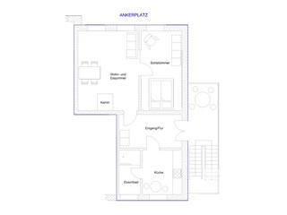 Vakantieappartement Hürup Grondplan 30