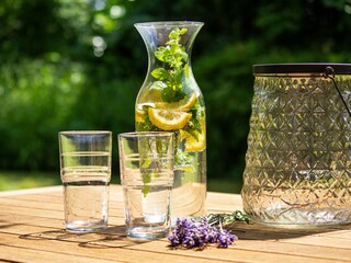 Erfrischung an einem Sommertag