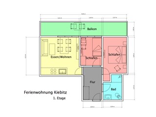 Ferienwohnung Norderney Grundriss 26
