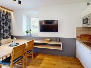 Küche Essbereich Flat TV