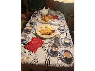 Teefafel in der "Guten Stube"