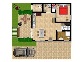Ferienhaus Wohlenberg Grundriss 15
