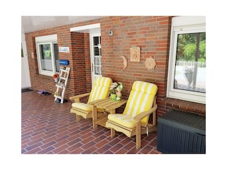 Herrlich kühl, da keine Südseite.