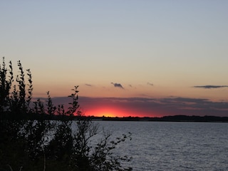 Abendstimmung im Resort