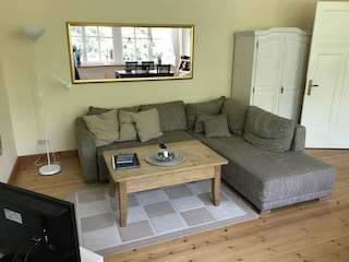 Lounge Ecke und Schlafcouch