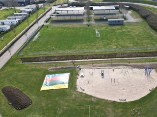 Fußballplatz im Park