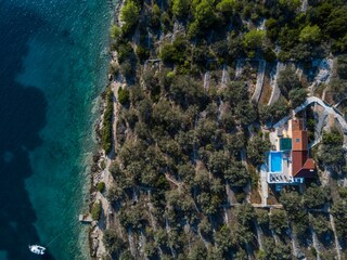 Villa Vela Luka Buitenaudio-opname 8