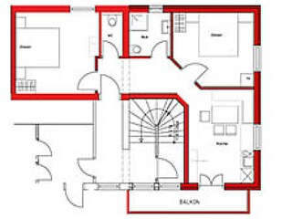 Vakantieappartement Leogang Grondplan 18