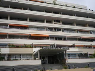Exterior view of the building from the street