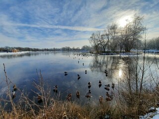 Ihler Meer im Winter