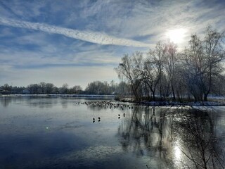 Ihler Meer im Winter