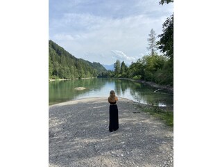 Auwaldsee bei Fischen , zu Fuß erreichbar