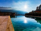 Outdoor pool with a view