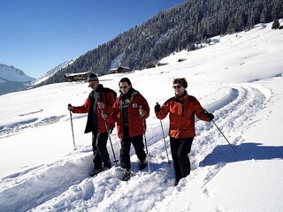 Winterwandern: gute Erholung
